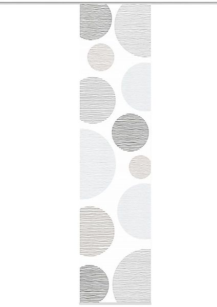 Vision S Schiebegardine "BORDEN" Paneelwagen 1 Stk. tlg. HxB: 260x60, Schie günstig online kaufen