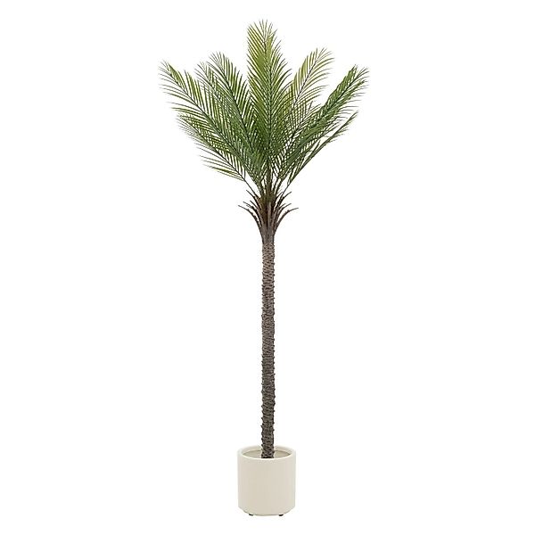 ML-Design Künstliche Palme 210 cm Groß im Topf für Indoor/Outdoor günstig online kaufen