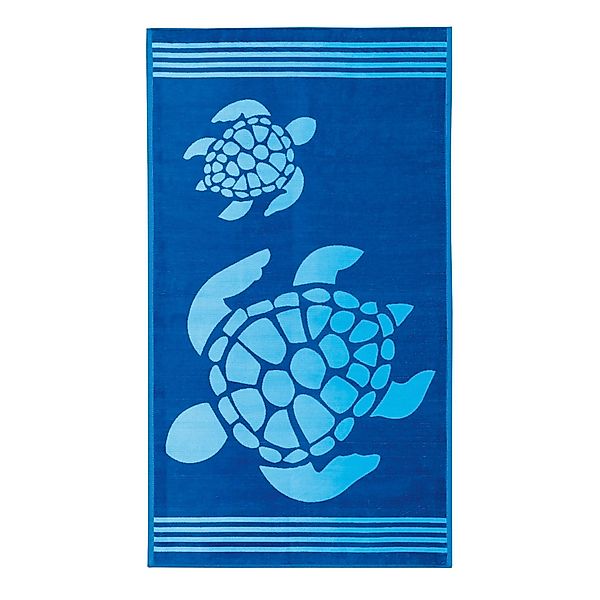 Delindo Lifestyle Strandtuch Tropical "Turtle", Ägyptische günstig online kaufen