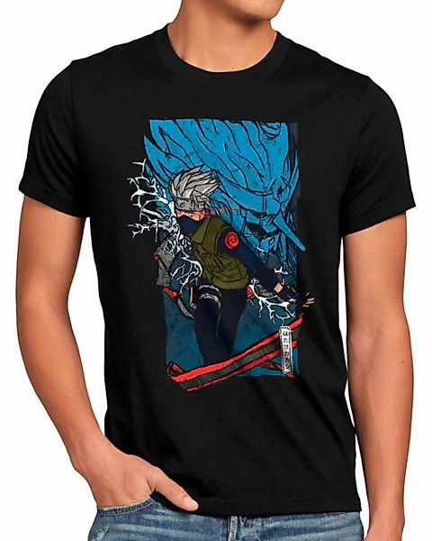 style3 Print-Shirt Herren T-Shirt Kakashi Senpai sasuke hatake shikamaru na günstig online kaufen