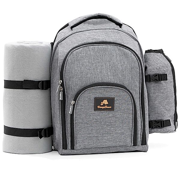 CampFeuer Freizeitrucksack Picknickrucksack 32-teilig, Picknickset für günstig online kaufen