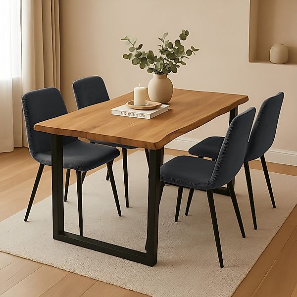 SAM® Essgruppe Juwel, Holz Wildeiche Optik, günstig online kaufen