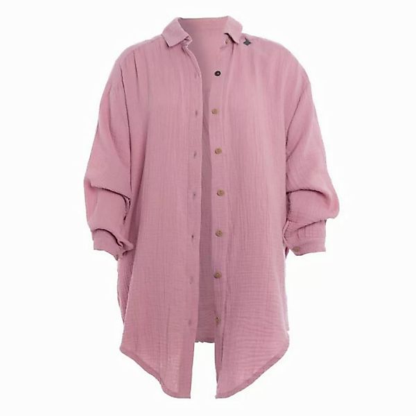 Knit Factory Klassische Bluse Yuki Bluse Lila 36/44 (1-tlg) Bluse Blusenkle günstig online kaufen