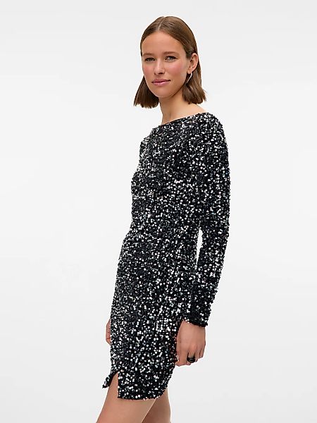 Vero Moda Midikleid "VMBELLA LS SHORT SQ DRESS JRS GA" Partykleid, festlich günstig online kaufen