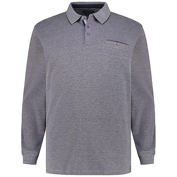 CASA MODA Pflegeleichtes Stretch-Poloshirt Farbe marine Größe: 4XL günstig online kaufen