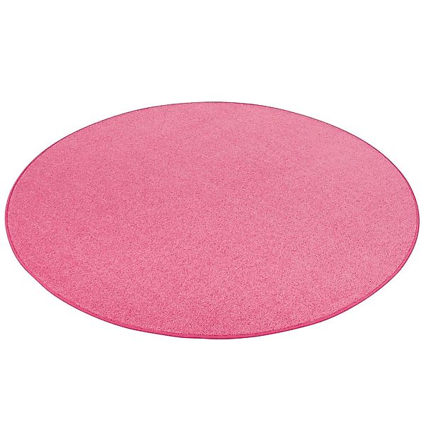 Snapstyle Trend Velours Teppich Joy Rosa 100cm Rund günstig online kaufen