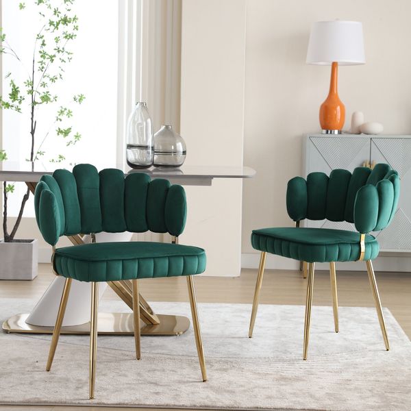 Celya Esszimmerstuhl Samt 2er Set, Freizeit günstig online kaufen