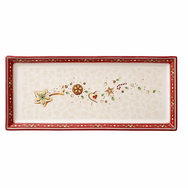 Villeroy & Boch Servierplatte "Kuchenplatte Winter Bakery Delight 40 x 17 c günstig online kaufen