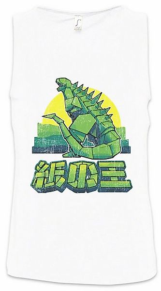 Urban Backwoods Tanktop Papercraft Monster Ärmelloses T-Shirt Godzilla Orig günstig online kaufen