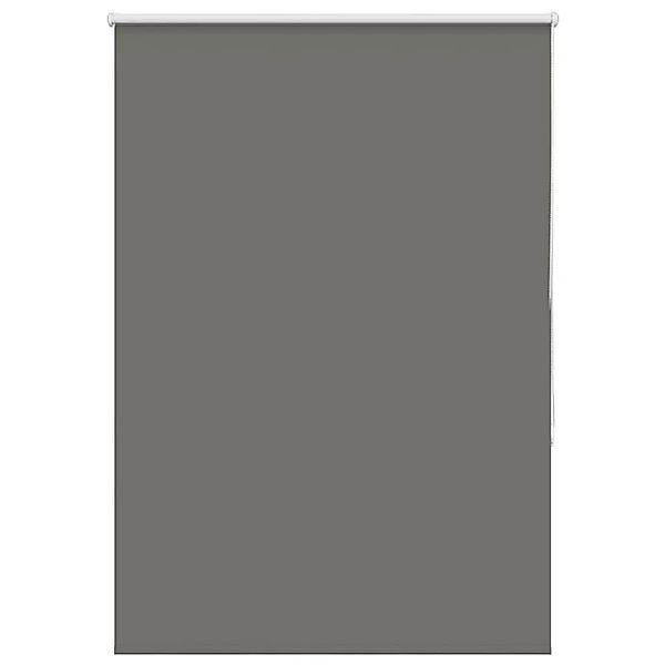 vidaXL Verdunkelungsrollo Grau 95x175 cm Stoffbreite 90,7 cm Polyester 4011 günstig online kaufen