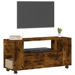 vidaXL TV-Schrank TV-Schrank Räuchereiche 102x34,5x43 cm günstig online kaufen