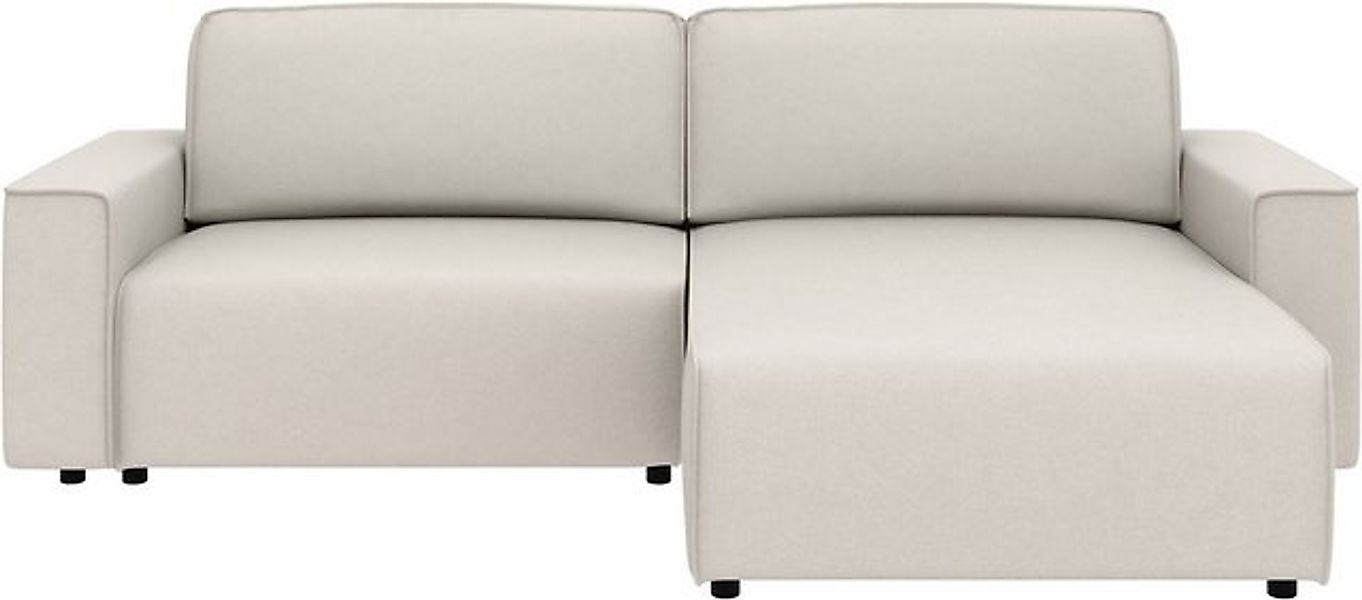 INOSIGN Ecksofa Chance, Recamiere beidseitig montierbar, Schlaffunktion, Br günstig online kaufen