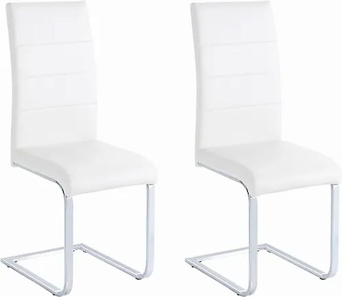 INOSIGN Freischwinger »Josy«, (Set), 2 St., Kunstleder, Bezug in Kunstleder günstig online kaufen