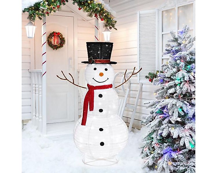 XDeer Weihnachtsmann Weihnachts Schneemann Dekoration mit 90 LED-Lichtern u günstig online kaufen