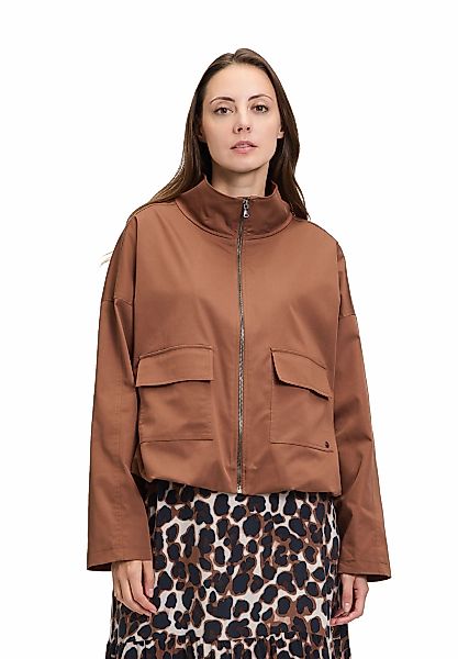 Betty&Co Canvasjacke "Betty & Co Casual-Jacke mit Taschen" günstig online kaufen