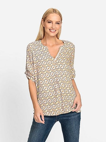 heine Klassische Bluse Druckbluse 3/4-Arm günstig online kaufen