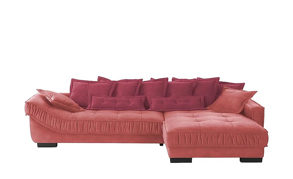 pop Ecksofa Zweifarbig Diwan III ¦ rot ¦ Maße (cm): B: 333 H: 90 T: 202.0 P günstig online kaufen