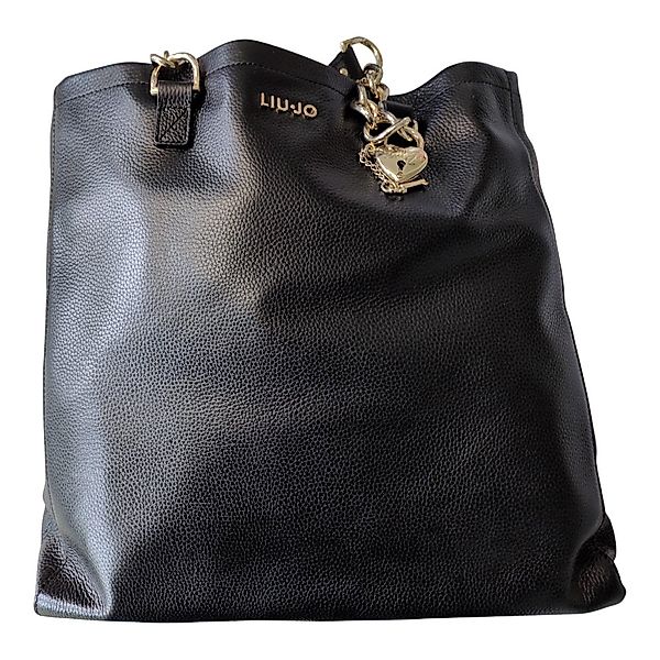 Liu Jo Handtasche Leder Stoff Schwarz günstig online kaufen