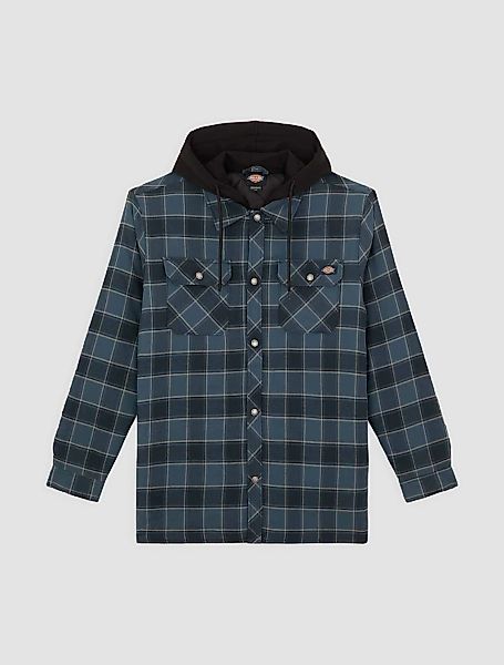 Dickies Funktionshemd "Dickies Workwear Hemden FLEECE HOODED FLANNEL SHIRT günstig online kaufen