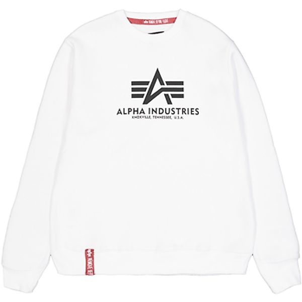 Alpha Industries  Sweatshirt Basic Sweater - white günstig online kaufen