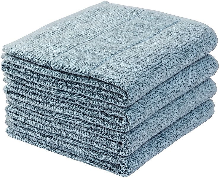 Schiesser Handtücher "Turin aus 100% Baumwolle in dezenter Reiskornoptik" M günstig online kaufen