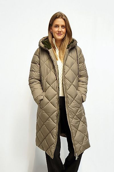 FUNK since 1776 Steppmantel mit Kapuze und kuscheligem Fellimitat günstig online kaufen