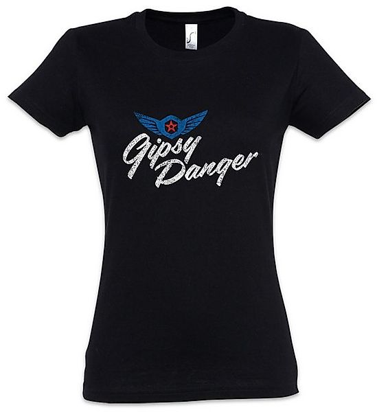Urban Backwoods Print-Shirt Vintage Gipsy Danger Logo Damen T-Shirt Del Tor günstig online kaufen