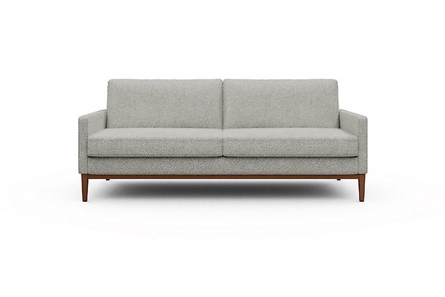 moebelfaktor Sofa Bodo 3-Sitzer, Retro-Design, elegante Linien, stabile Hol günstig online kaufen