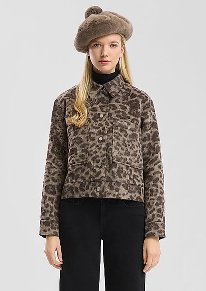QS Outdoorjacke Jacke aus Wollmix mit günstig online kaufen