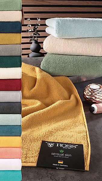 ROSS Gästehandtücher Sensual 9000, Frottier (6-St), mit Aloe-Vera-Öl verede günstig online kaufen