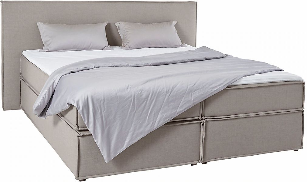 LeGer Home by Lena Gercke Boxspringbett "Yuma" incl. Topper, in 4 Breiten, günstig online kaufen