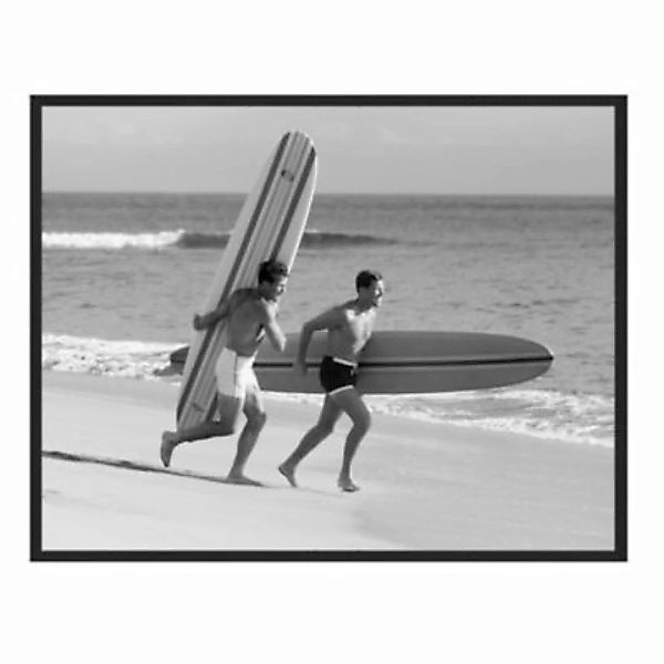 Any Image Wandbild Gehen Wir Surfen schwarz Gr. 60 x 80 günstig online kaufen