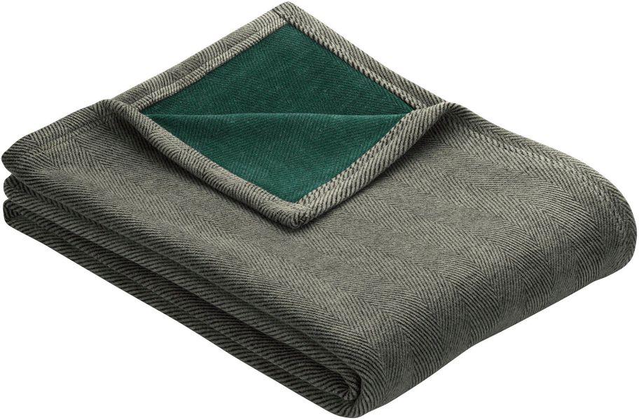 IBENA Wohndecke "Kulturgut" mit Wendeoptik, Kuscheldecke günstig online kaufen