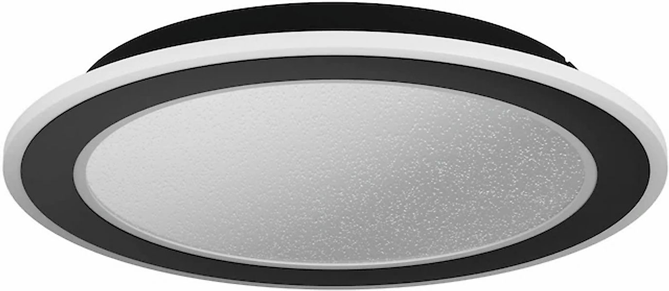 EGLO Deckenleuchte »Macchoni Deckenlampe, Kristall Deckenleuchte mit Fernbe günstig online kaufen