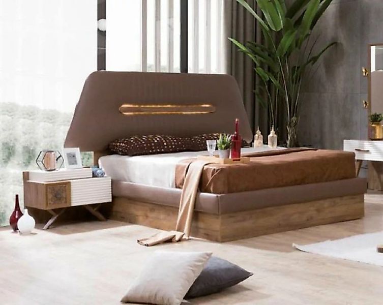 JVmoebel Bett Betten Holz Modern Bettrahmen Neu Bett Design Luxus Doppel günstig online kaufen