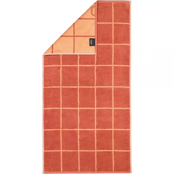 Cawö Handtücher Park Check 6226 - Farbe: brick - 22 - Handtuch 50x100 cm günstig online kaufen