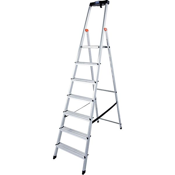 Krause Stufen-Steh-Leiter Safety 7 Stufen günstig online kaufen