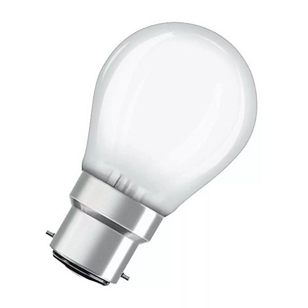 OSRAM LED-Tropfenlampe B22d 2,5W 2.700K matt günstig online kaufen