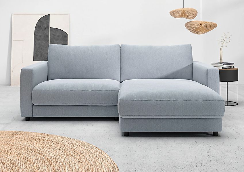 Home affaire Ecksofa "Ecksofa Jiro, L-Form, große Sitztiefe, Breite 226 cm" günstig online kaufen