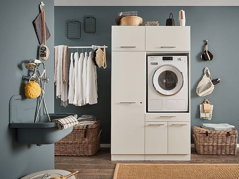 Laundreezy Mehrzweckschrank-Set "LAUNDREEZY LDSK7", Breite 117,5 cm günstig online kaufen