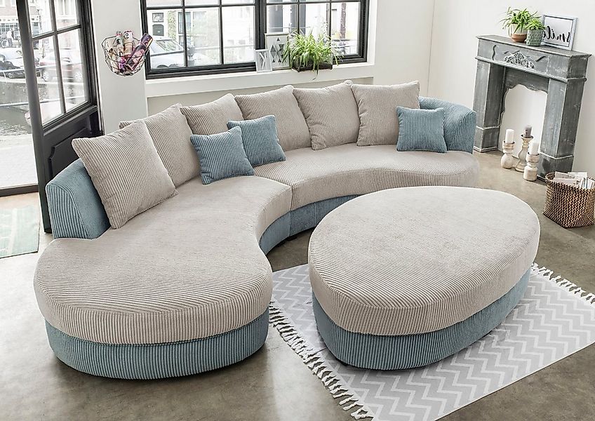 INOSIGN Ecksofa "Limoncello organische Formensprache, OTTOs Choice, L-Form" günstig online kaufen