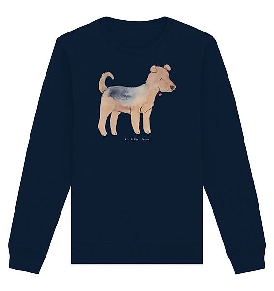 Mr. & Mrs. Panda Longpullover Airedale Terrier Moment Größe L - French Navy günstig online kaufen