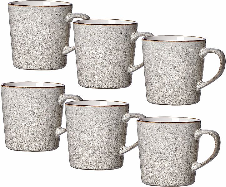 Ritzenhoff & Breker Becher »Visby,«, (Set, 6 tlg., 6 Kaffeebecher (400 ml, günstig online kaufen