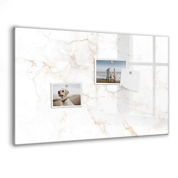 Tulup Beschreibbare Magnettafel Eleganter Marmor 60x40 cm Beschreibbare Mag günstig online kaufen