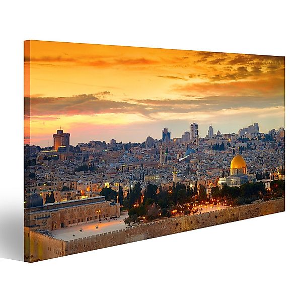 islandburner Leinwandbild Bild auf Leinwand Panorama günstig online kaufen