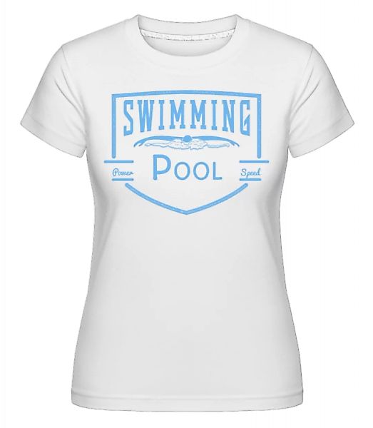 Swimming Pool Sign · Shirtinator Frauen T-Shirt günstig online kaufen
