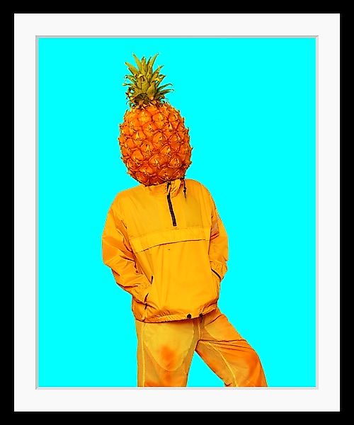 queence Bild »Jeremy« Ananas   Humor   Menschen   Obst   Obst Bilder HD Pre günstig online kaufen