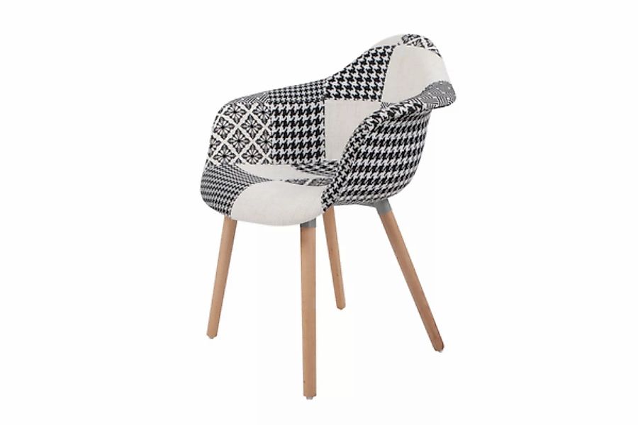 Kayoom Polsterstuhl "Stuhl Dave 110 2er-Set Multi, bequemer Stuhl mit Patch günstig online kaufen