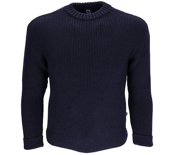 Blauer Peter Rundhalspullover aus Merino mit Rundhals günstig online kaufen