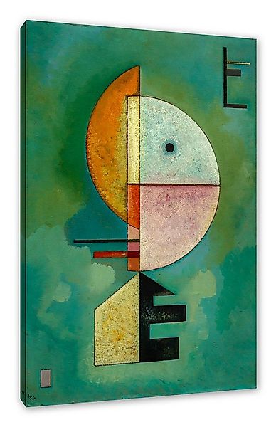Pixxprint Leinwandbild Wassily Kandinsky - Empor, Wassily Kandinsky - Empor günstig online kaufen